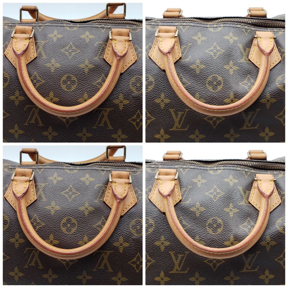 Louis Vuitton Speedy 35 Monogram Hand Bag - Picture 9 of 12